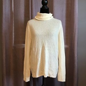 Banana Republic alpaca blend turtleneck sweater